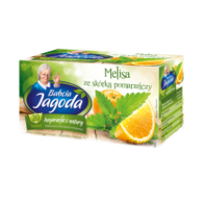 Babcia Jagoda - Lemon Balm and Orange Tea 20x2g