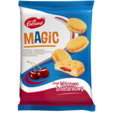 Dr Gerard - Magic Cookies with Cream & Cherry Filling 235g